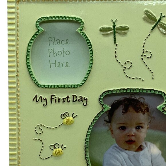 Disney Winnie The Pooh Babys First Year Photo Frame With 5 Openings 9" x 11" 3D - Picture 7 of 11